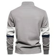 thumbnail image 3 of PuLe Hoodies Mens Solid Color Long Sleeved Top Casual Pullover Hooded Hoodie, 3 of 3