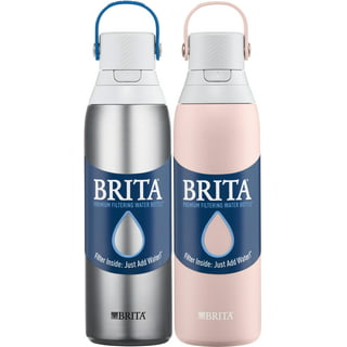 Brita Stainless Steel Water Filter Bottle 20 Ounce Carbon 1 Count