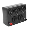 thumbnail image 1 of 0-9999.9 Ohm Variable Resistance Box, Adjustable Decade Resistor Stable Performance  for Physical Electricity Experiment Teaching, 1 of 7