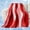 Red, variant on Navy Blue Cooling Blanket for Hot Sleepers, Soft Breathable Cool Summer Blanket for Night Sweats, Modern Moire Abstract Ripple Geometric Lightweight Ice Silk Bed Throw Blankets All Season 60"x80"
