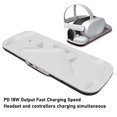 thumbnail image 6 of YAHHU Magnetic VR Headset Charging Dock for Meta Quest 3S Controllers with 2 Rechargeable 1850mAh Batteries PD 18W Fast Charging Station (12.6 inches / 32 cm), 6 of 9