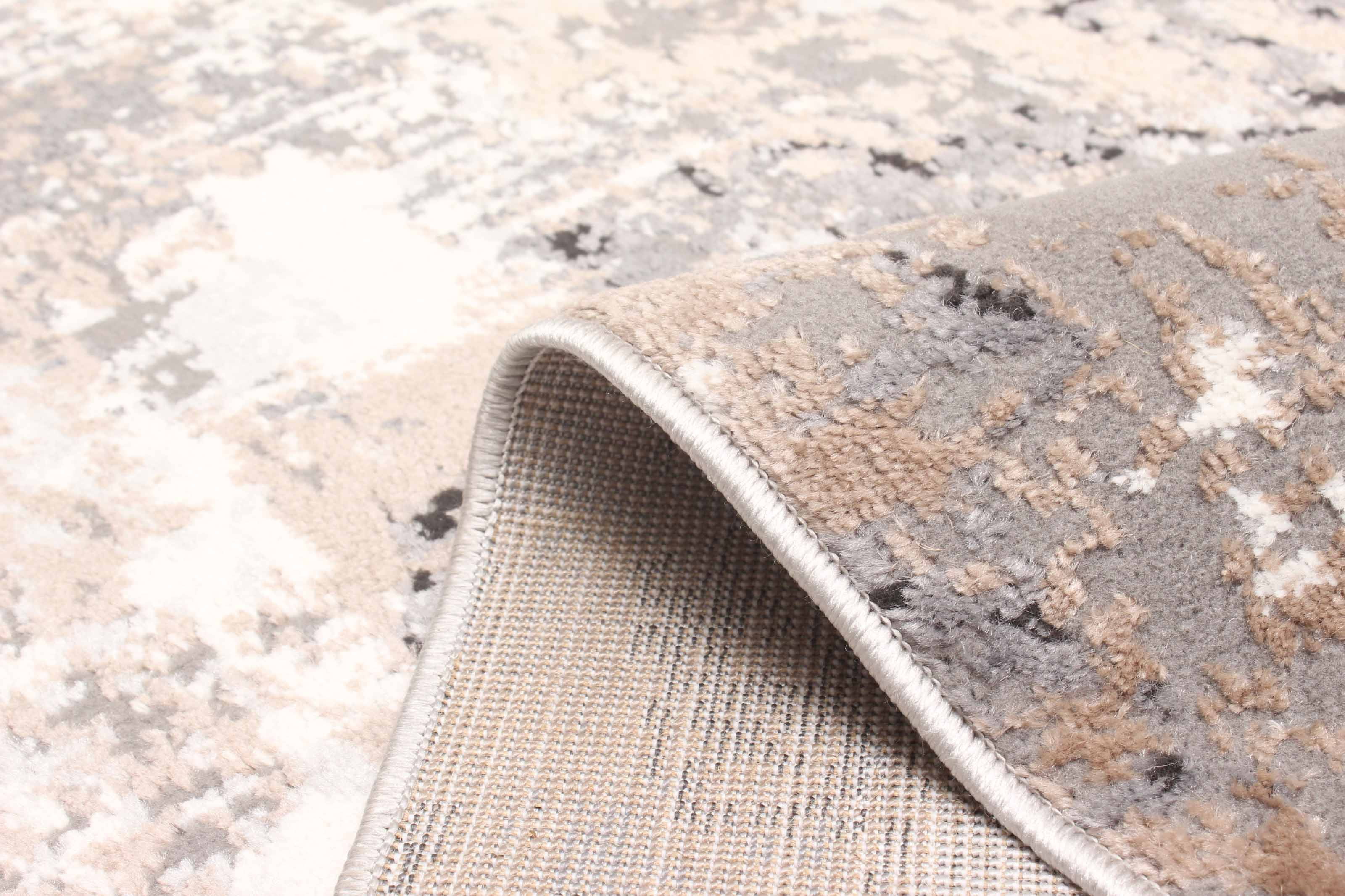 ECARPET Tapis Contemporain/Moderne Bronte pour Salon, Chambre, Salle A Manger, Entrée, Couloir et Plus Encore.