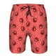 thumbnail image 3 of Balery Ladybugs On Red Polka Dot Traje de Baño Estilo Hawaiano para Hombre, Shorts de Secado Rápido con Bolsillos-Large, 3 of 6