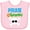 AD-Pink, variant on Inktastic Pirate in Training Boys Baby Bib