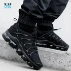 Nike Air VaporMax Plus Triple Black Retro Sneakers Men's Shoes 924453-004