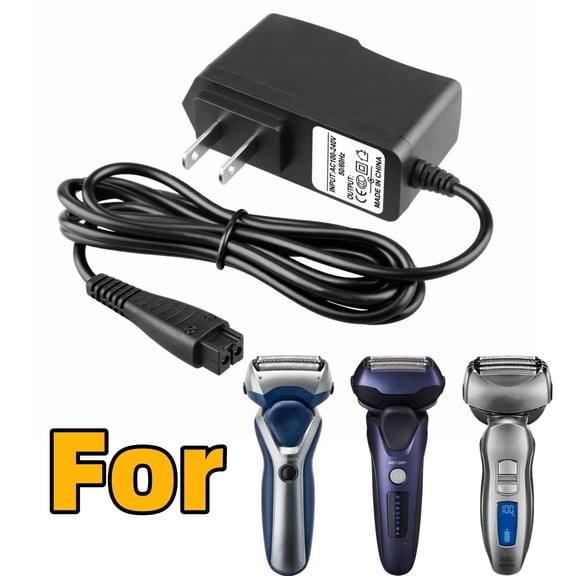 4.8~5.4V Charger Compatible with Panasonic shaver ER-SB40 ER-SB40K; ES-ED70 ES-ED70-G