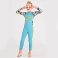 thumbnail image 2 of Greeniant Traje de neopreno para niños engrosado, cómodo, para niños, ropa de surf para mantener el calor, ropa de baño para niños y niñas con mangas Deportes acuáticos Azul claro S Greeniant OD003683-11, 2 of 6