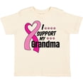 thumbnail image 3 of Inktastic Breast Cancer Awareness I Support My Grandma Pink Ribbon Boys or Girls Toddler T-Shirt, 3 of 5