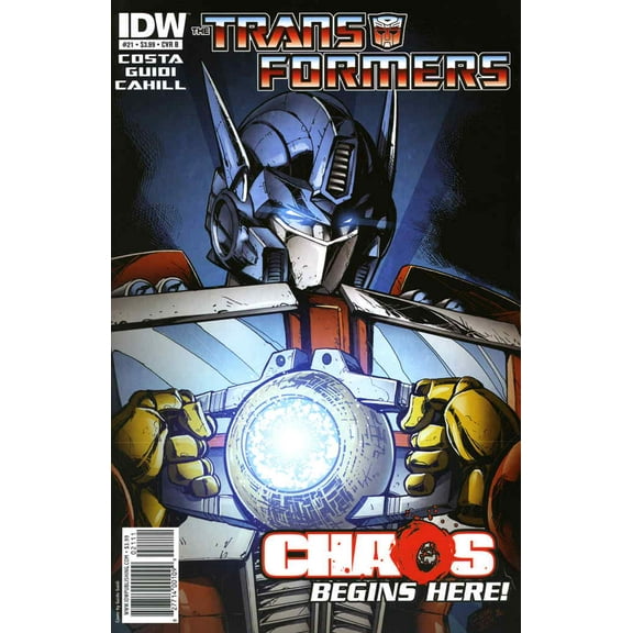 Transformers (IDW, 2nd Series), The #21B VF ; IDW Comic Book