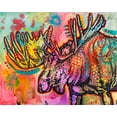 thumbnail image 2 of Dean Russo Collection 24x20 Gold Ornate Wood Framed with Double Matting Museum Art Print Titled - Bull Moose, 2 of 4