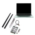 thumbnail image 2 of Wifi Key E M.2 Cnvio Computer Adapter Bt 5.0 Wireless 802.11ax Support for Mu-mimo, 2 of 5