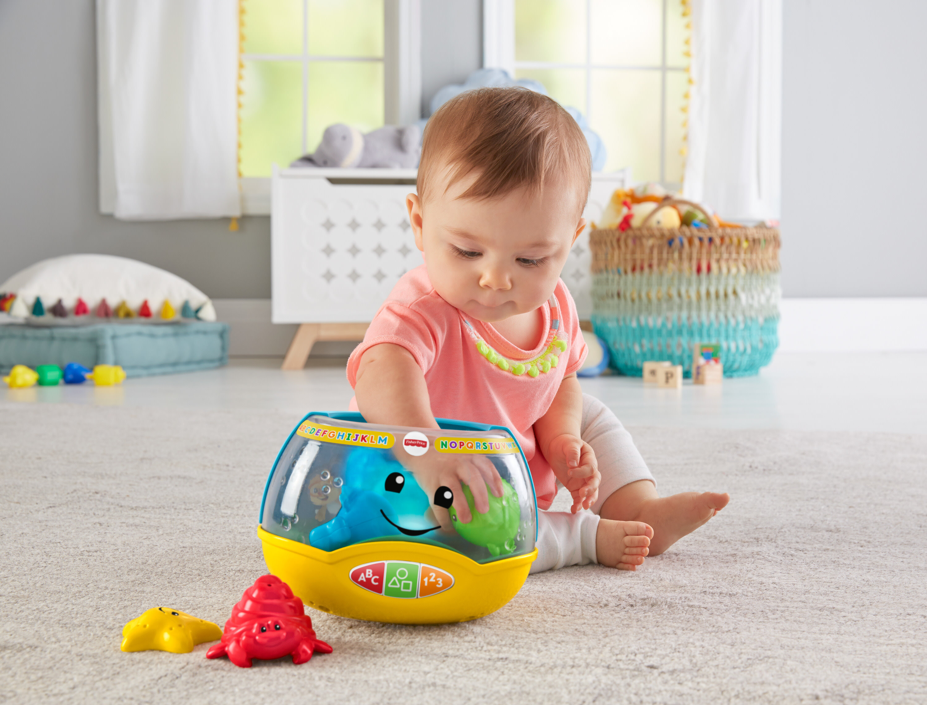 Fisher-Price Laugh & Learn Magical Lights Fishbowl Baby & Toddler Musical Learning Toy - image 3 of 7