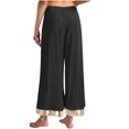 thumbnail image 6 of Jowowha Womens Liturgical Dance Sleeveless Dress Wide Leg Pants 2-piece Performance Outfit Black S, 6 of 7