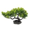 thumbnail image 1 of Faux Pine Tree Decor for Sushi Platter Plastic Green Restaurant Accessory 7 inches, 1 of 4
