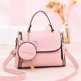 thumbnail image 1 of Women Shoulder Bag Women Small Shoulder Bag Women Handbag Small Handbag Women Shoulder Bag Large Capacity Pure Color Soft PU Leather Fashionable Handbag, 1 of 1