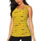 thumbnail image 1 of Balery Funny Ducks Camiseta sin mangas estampada ligera para mujer, tops de entrenamiento sin mangas, camisetas de yoga transpirables de secado rápido.-X-Large, 1 of 7