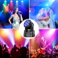 thumbnail image 5 of U`KING 105W 7 LED RGBW Moving Head Light, Wash DJ Spot DMX Party Disco Show Remote, 5 of 9