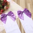thumbnail image 4 of Liacowi Women Thigh High Stockings, Beautiful Satin Bow Extra Long Socks for Party Carnival Prom, 4 of 7