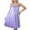 Purple, variant on abtuhar Women's Nightgowns,Women's Summer Lace Sleeveless Plus Ice Silk Midlength Nightdress Beige One Size
