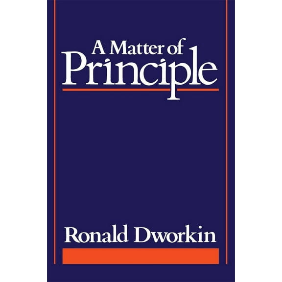 Pre-Owned A Matter of Principle (Paperback) 0674554612 9780674554610