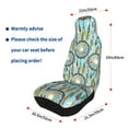 thumbnail image 4 of Sikiie Boho Dreamcatcher 1 Car Seat Protector 2 Pack Car Seat Cushion Mat, Car Seat Covers for SUV, Truck, Van, 4 of 7