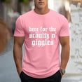 thumbnail image 6 of Razzly Men T Shirts Funny Print Graphic Tee Comfortable Short Sleeve Casual Summer Top for Daily Wear Outdoor Activities(Pink,XL), 6 of 6