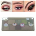 thumbnail image 1 of Eight Color Makeup Powder Plate Pearlescent Fine Glitter Green Contrast Color High Light Eye Shadow One Plate Color Fast Lasting Makeup,Green Makeup Eye Shadow, 1 of 9