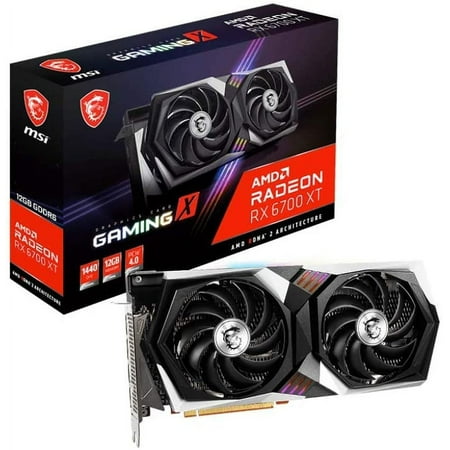 Open Box MSI Gaming Radeon RX 6700 XT 12GB Graphics Card RX 6700 XT Gaming X 12G