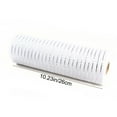 thumbnail image 3 of Christmas Mesh Ribbon, Metal Mesh Roll, White and Gold Christmas Decoration Ribbon for DIY Crafts, Flexible and Reusable 6 Inch Wide 30 Feet Long, 3 of 9