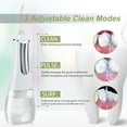 thumbnail image 4 of Cordless Water Flosser for Teeth Cleaner with 4 Modes and Tips and 300 ML Detachable Water Tank Tyep-C Rechargeable IPX7 Waterproof Oral Irrigator for Teeth Cleaning, 4 of 6