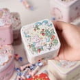 thumbnail image 3 of Heart-shaped PU Folding Makeup Mirror PU Double-sided Mirror Student Portable Folding Makeup Mirror, 3 of 4