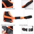 thumbnail image 2 of GFDYREE Dog Muzzle Anti Biting Barking and Chewing with Comfortable Mesh Soft Fabric and Adjustable Strap, Suitable for Small, Medium and Large Dogs(Orange Trim,L), 2 of 7