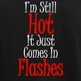 thumbnail image 3 of CafePress - Age Hot Flashes D Pajamas - Women's Short Sleeve Print T-Shirt and Pants Dark Cotton Pajama Set, 3 of 7