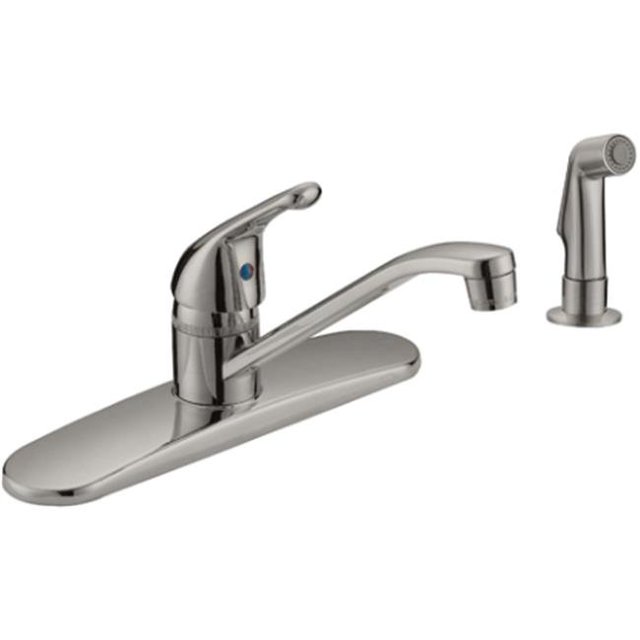 Proven Brands 820410BN-P4 8 in. Kitchen Faucet with Plating Spray - Nickel