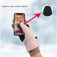 thumbnail image 4 of SPRING PARK Winter Warm Gloves for Women Touchscreen Gloves Cold Weather Windproof Thermal Snow Gloves for Running Cycling Skiing Working Hiking, 4 of 7