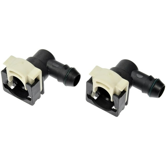 Dorman 800-392 5/8 In. Nylon Fuel Vapor Connector, Elbow 90 To 5/8 In. Barbed (Pack of 2)