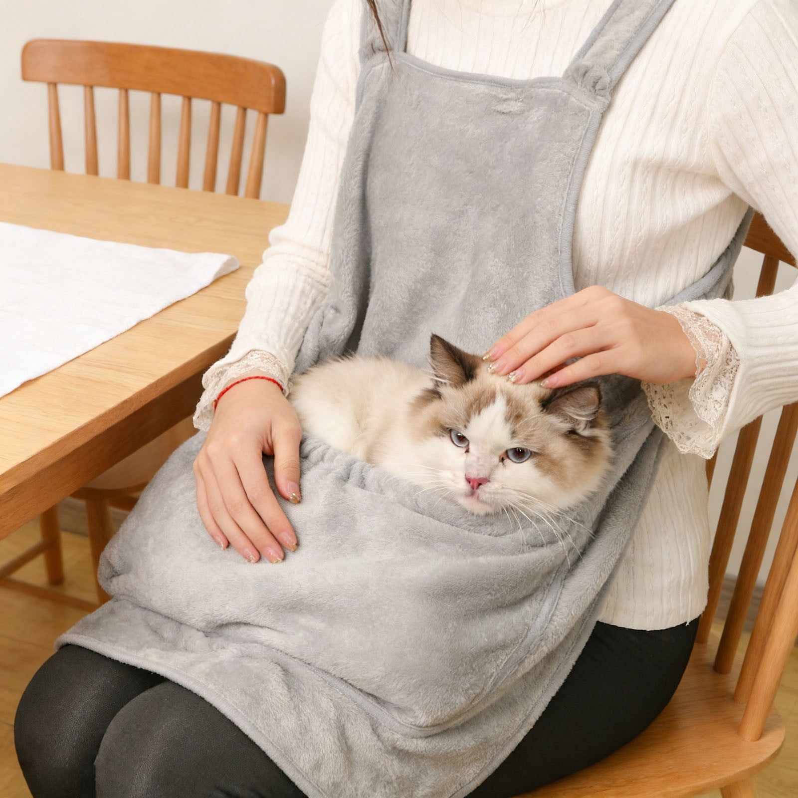 Pet Supplies Cat Backpack Apron Versatile Portable Tote for Indoor Outdoor Use Ideal for Small and Family Living Spaces