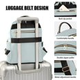 thumbnail image 4 of JIALIOU Mini Backpack Purse for Women Quilted Casual Daypack Small Travel Shoulder Bag, Mint Green, 4 of 7