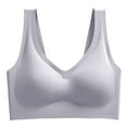 thumbnail image 1 of zuwimk Bras For Women,Women's Full Figure Beauty Back Smoothing Bra Gray,6XL, 1 of 1