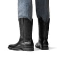 thumbnail image 5 of Bruno Marc Cowboy Boots for Men, Slip on Western Boots with Chic Embroidered Durable Short Retro Country Square Toe Boot, 5 of 5