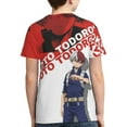 thumbnail image 5 of My Hero Academia Shoto Todoroki Kids T-Shirt 3d Printed Graphic T-Shirts Boys And Girls Short Sleeve Shirts For Youth Kids X-Small, 5 of 7