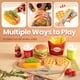 thumbnail image 3 of Set de juego de comida rápida de madera Buyger Pretend Toys para más de 3 años, 3 of 7