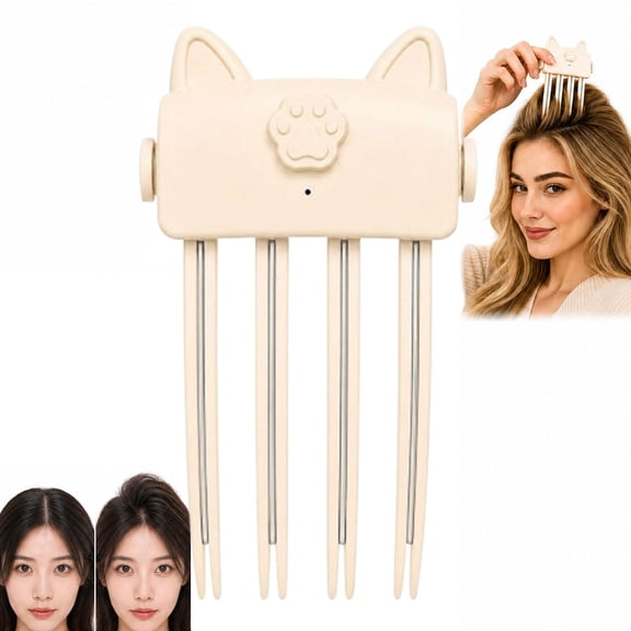 Heated Root Volumizer Clip, Portable Root Lifting Hair Clip,2 Heat Settings