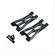 thumbnail image 1 of Kit de Brazo Inferior Trasero Mejorado para Coche RC para 1/12 UD1201 UD1202 UD-12PRO Piezas Mejoradas para Coche RC Negro, 1 of 5