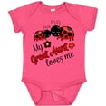 thumbnail image 3 of Inktastic My Great Aunt Loves Me with Cute Ladybugs Boys or Girls Baby Bodysuit, 3 of 5