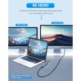 thumbnail image 4 of Estación de acoplamiento USB C Hub Zyerch 7 en 1 4K HDMI 100 W PD, 4 of 7