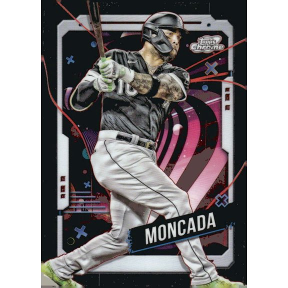 2024 TOPPS CHROME COSMIC #56 YOAN MONCADA CHICAGO WHITE SOX