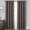 Dark Brown, variant on Pair Fannie 100% Blackout Curtain Panels - Woven Jacquard Triple Pass Thermal Insulated (Set of 2 Panels) - 108X108 - Cappuccino