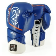 RIVAL Boxing RS1 2.0 Ultra Pro Lace-Up Sparring Gloves - 18 oz. - Blue