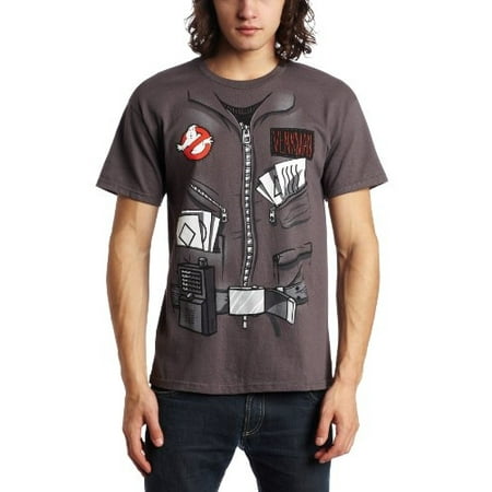 Mad Engine Men's Wavy Lines Costume T-Shirt, Charcoal,